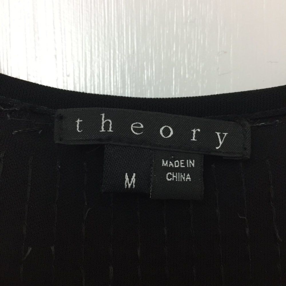 Theory 3/4 Sleeve Sequined Cocktail Dress size M - Picture 3 of 7